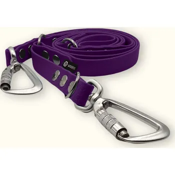 Vodítko pro psa Voděodolné přepínací vodítko Woofit Summit: Fialové