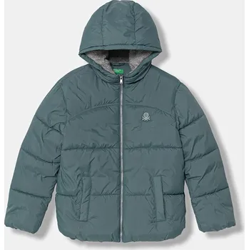 Chlapecká bunda Dětská bunda United Colors of Benetton 2WU0CN05I.G.Season.9BYA zelená 96X, vel. 150