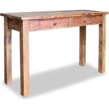 Konferenční stolek VidaXL Konzole, mahagon, 123x42x75 cm