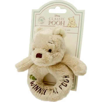 Rainbow Designs Limited Rainbow Plyšové chrastítko Medvídek Pú