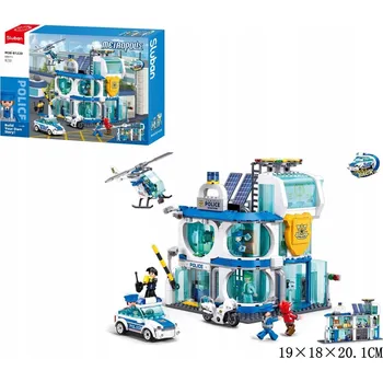 ostatní stavebnice STAVEBNICE SLUBAN B1220 METROPOLIS 686 dílů