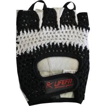 Fitness rukavice RULYT® Fitness rukavice LIFEFIT® KNIT, vel. L, černé