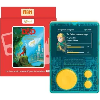 interaktivní kniha Přehrávač Lunii s audio knihou