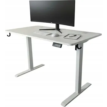 Psací stůl Obdélníkový psací stůl Stolmet 120 x 60 x 72 cm bílý