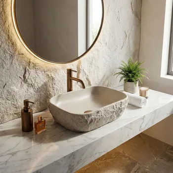 Umyvadlo na desku Rea Bianka