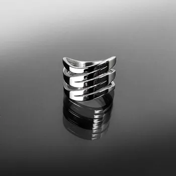 Prsten Ocelový prsten zabalený v dárkové krabičce č. 1395 - 60