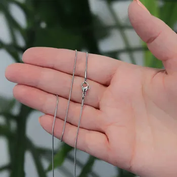 Řetízek Ocelový řetízek kulatý hádek č. 1271 - 55 cm