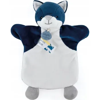 plyšák Doudou Plyšový maňásek vlk 25 cm