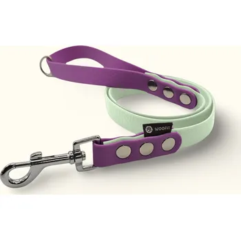 Vodítko pro psa Voděodolné vodítko Woofit Forest DuoTone: Jemně mátové