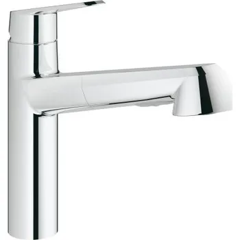 Vodovodní baterie Grohe EURODISC COSMOPOLITAN dřezová baterie, s vytahovací sprškou, chrom