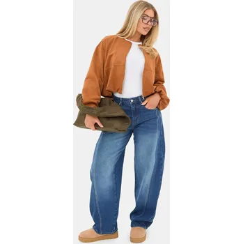 Dámské džíny Džíny I Saw It First Mid Blue Wash 8582659 14 (L)