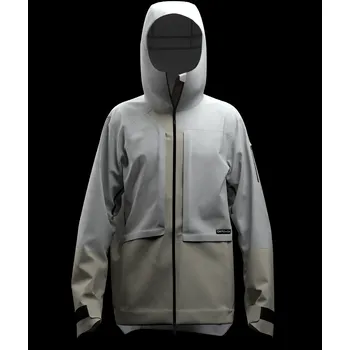 Pánská větrovka Ortovox Ravine Plus 3L Jacket Men's Barva: Grey Ice, Velikost: L