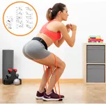 InnovaGoods Posilovací pás s odporovou gumou na nohy Bootrainer 849486