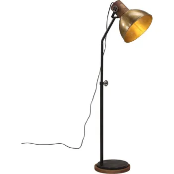 Stojací lampa vidaXL Stojací lampa 25 W 30 x 30 x 100–150 cm E27 [371959] Barva: Mosaz