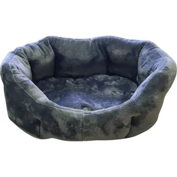 Pelíšek pro psa Pelech pro domácí mazlíčky - šedý fleece - 45 x 30 cm