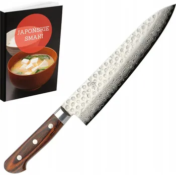 Kuchyňský nůž Takahisa Damaškový Gyuto 21 cm ručně kovaný japonský nůž šéfkuchaře