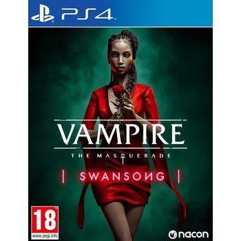 Hra pro PlayStation Vampire The Masquerade Swansong PlayStation 4 (PS4) krabicová