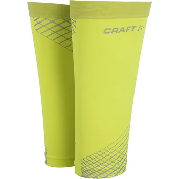 Cyklistické návleky Craft Brilliant návleky na lýtka S-M, žlutá