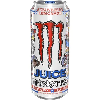 Nápoj Monster Juice Strawberry Lemonade 473ml