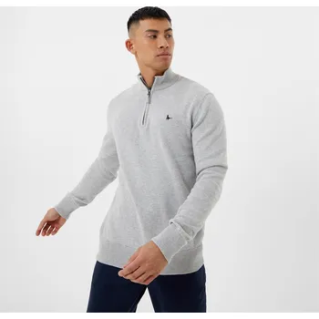 Pánský svetr Mikina Jack Wills Lt Ash Marl 7359898 XS