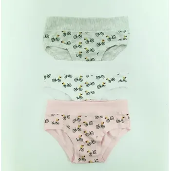 Emy Bimba Kalhotky kolo – širší pas, šedá/růžová Barva: šedá, Velikost: 110