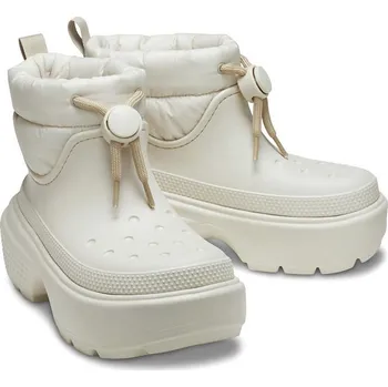 Dámské kozačky Boty Crocs Creme 2729014 38