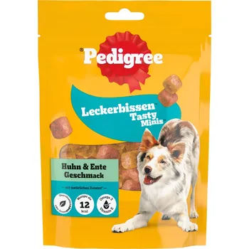 Pamlsek pro psa 130gPedigree Leckerbissen žvýkací pamlsky - Kuřecí kostky