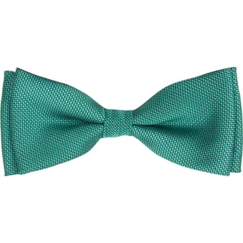 Motýlek Petrolejově zelený pánský motýlek s jemným vzorem