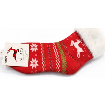 Dámské ponožky xcena Extra teplé vánoční ponožky ALPACA Velikost: 39-42