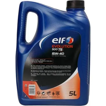 Auto-moto ELF Motorový olej EVOLUTION (5L) 15W40 SL B3 MB 229.1 VW 501.00 VW 505.00