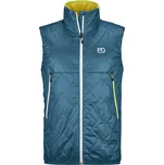 Ortovox Swisswool Piz Vial Vest Men's Barva: petrol blue, Velikost: L
