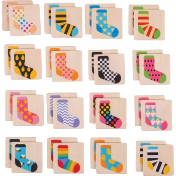 Pexeso Bigjigs Toys Ponožky Pexeso desková hra