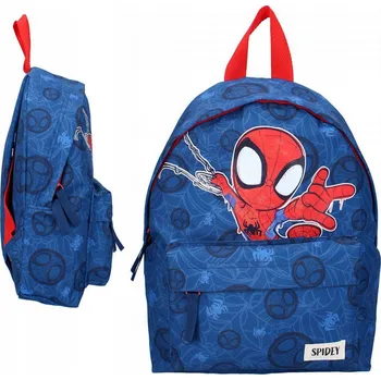 Dětský batoh VADOBAG MALÝ PŘEDŠKOLNÍ DĚTSKÝ BATOH JEDNOKOMOROVÝ S KAPSIČKOU SPIDEY