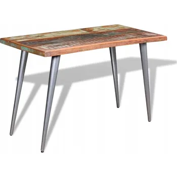 Jídelní stůl Kuchyňský stůl VidaXL obdélníkový, tmavý buk, 60 x 120 x 76 cm