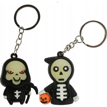 Halloweenský přívěsek na klíče svítící ve tmě 5902934241618