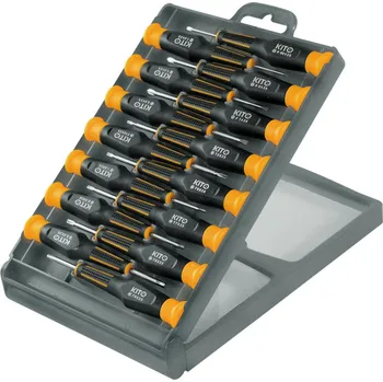 Sada nářadí Kito ZRUŠENO! Nahrazeno výrobkem 4740802, šroubováky hodinářské, sada 15ks