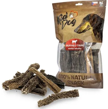 Krmivo pro psa Trixie KIDDOG 100% Natural Snack, hovězí žaludek (dršťky) 12 cm/ 400 g