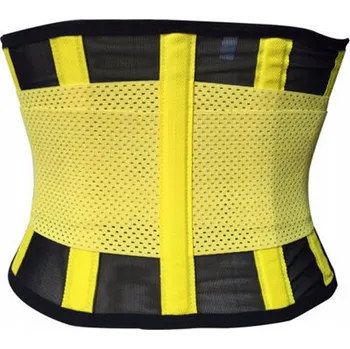 Verk Neoprenový zeštíhlující pás žlutý/černý