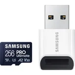 Samsung PRO Ultimate microSDXC 256 GB UHS-I U3 + USB adaptér
