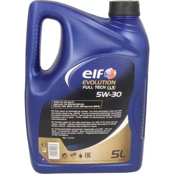 Auto-moto ELF Motorový olej EVOLUTION (5L) 5W30 BMW LL-04 MB 229.51 PORSCHE C30 VW 504.00 VW 507.00