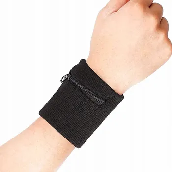 Potítko Potítko s kapsou Atlanta - černý