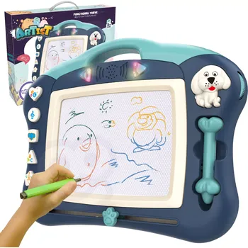 Dětské zboží Interaktivní magnetická tabule Woopie Znikopis modrá