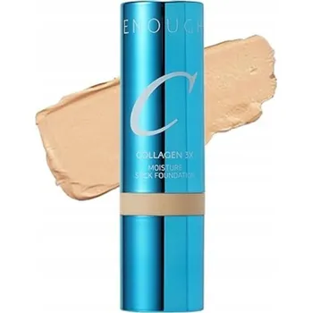 Make-up Enough 3X Moisture Stick Foundation kolagenový make-up v tyčince se štětcem SPF50 14 g