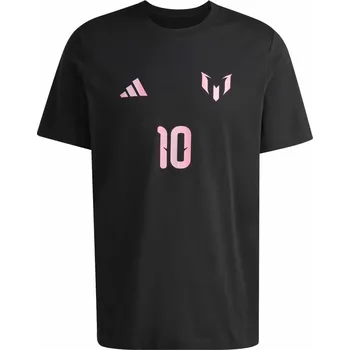 Adidas Tričko MESSI Graphic black velikost: L