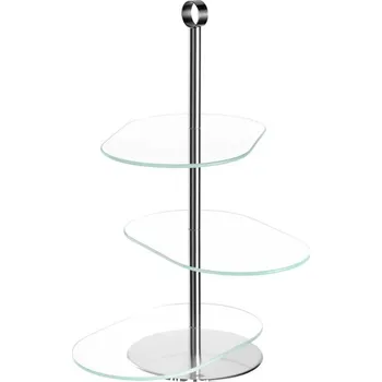 Leonardo Etažér CENA – stříbrný, asymetrický