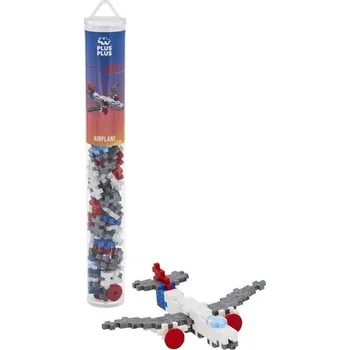 ostatní stavebnice Plus-Plus stavebnice tuba - Letadlo 100 dílků