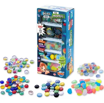 Dětská vědecká sada BUKI France [poškozený obal] BUKI Sada 150ks atypických kuliček