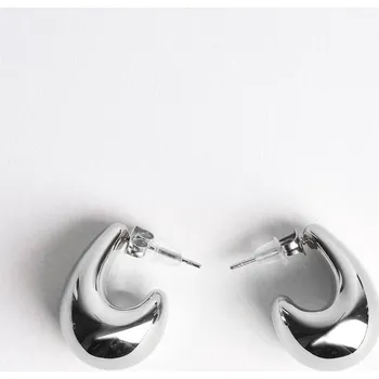 Náušnice STŘÍBRNÉ NÁUŠNICE KAPKY CHIRURGICKÁ OCEL PECA del SOL