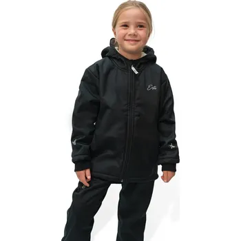 Chlapecká bunda Esito Softshellová bunda s beránkem black Velikost: 122