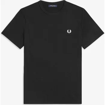 Pánské tričko Tričko Fred Perry Black 102 750874 3XL